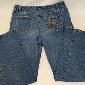 Anne Klein Classic Blue Boot Cut Jeans